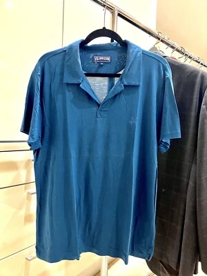 Vilebrequin Men’s Blue Classic Polo Shirt — 第 1/4 张图片