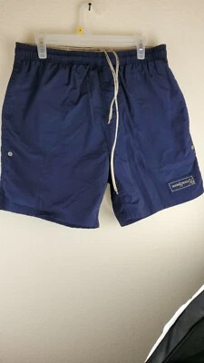 Мужские большие синие плавки с крючком и снастями - бывшие в употреблении  - Изображение 1 из 4