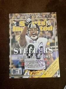 Hines Ward Signed Sports Illustrated 2/15/06 No Label Steelers Autograph BAS - Picture 1 of 1