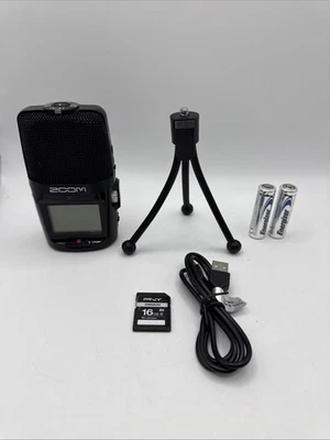 Zoom H2n Portable Digital Audio Recorder with Tripod + 16GB SD Card - Image 1 of 4
