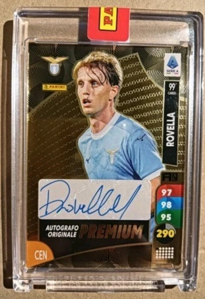 Card Panini ROVELLA AUTOGRAFO Adrenalyn 2025/26 Originale Premium - Immagine 1 di 1