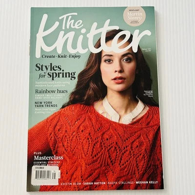 The Knitter Magazine Knitting Pattern Issue 135 Martin Storey 8 page Pullout - Image 1 of 4