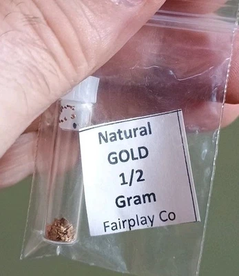 Mini tazas de oro natural .5 g TW 20k-23k, de Prospectors Gold & Gem Ft Collins CO Foto 1 de 4