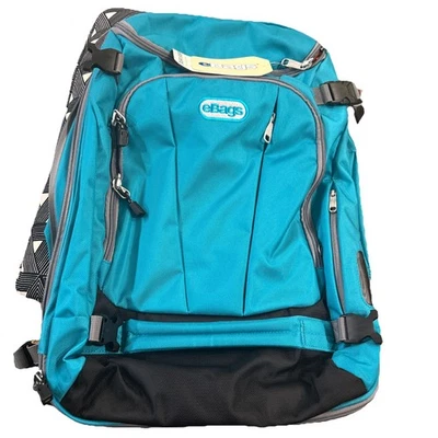 Mochila convertible eBags Mother Lode Tls Weekender equipaje de mano verde azulado Foto 1 de 4