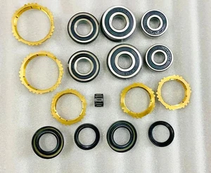 Suzuki Samurai 86-95 5 Speed Manual Transmission Rebuild Kit +Synchro Rings |Fit - Picture 1 of 4