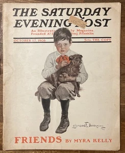 Saturday Evening Post - Oct 17, 1908 - Complete with/ Underwood Cover - Picture 1 of 8