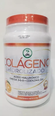 Hydrolyzed Collagen – Orange Flavor – Omega 3-6-9 – Colágeno Hidrolizado Naranja - Image 1 of 4