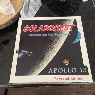Juego inmobiliario SolarQuest Apollo 13 Edition Space Age 1995 vintage - caja abierta Foto 1 de 3