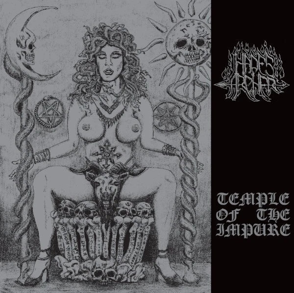 HADES ARCHER - Temple of the Impure , New, black metal, LP, Sarcofago, Blasphemy - Image 1 of 1