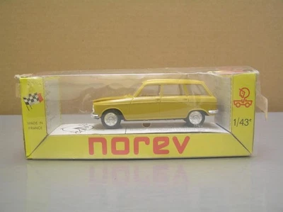 Norev #32 Serie C Peugeot 204 Break escala 1/43 plástico vintage escaso color sin usar, en caja Foto 1 de 4