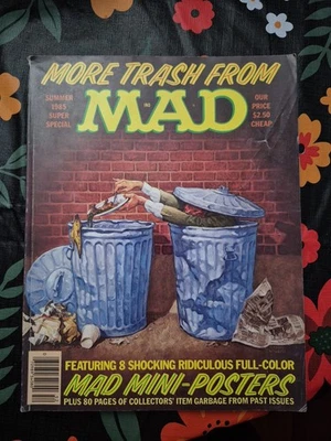 1985 Summer, MAD Magazine, Super Special MAD Mini-Posters # 51 Fair Condition  - Image 1 of 4