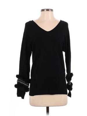 Женский черный пуловер Thalia Sodi свитер XS - Изображение 1 из 2