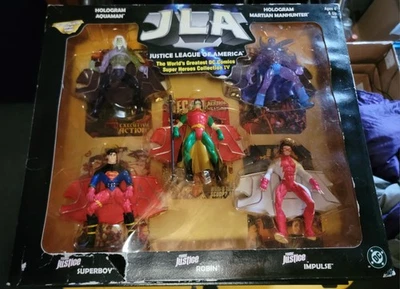 Paquete de 5 figuras de acción Justice League of America Hasbro 1999 nuevas selladas Foto 1 de 4