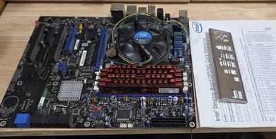 Intel Extreme Series DP55KG  Motherboard + Xeon 3440 + 24GB + Video - Image 1 of 3
