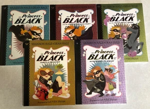 Lot of 5 Paperbacks - The Princess in Black Books by Shannon Hale - Books 1-5 - Picture 1 of 11