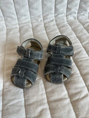 Sandalias de mezclilla See Kai Run para niños pequeños Jude Fisherman talla 4 Foto 1 de 4
