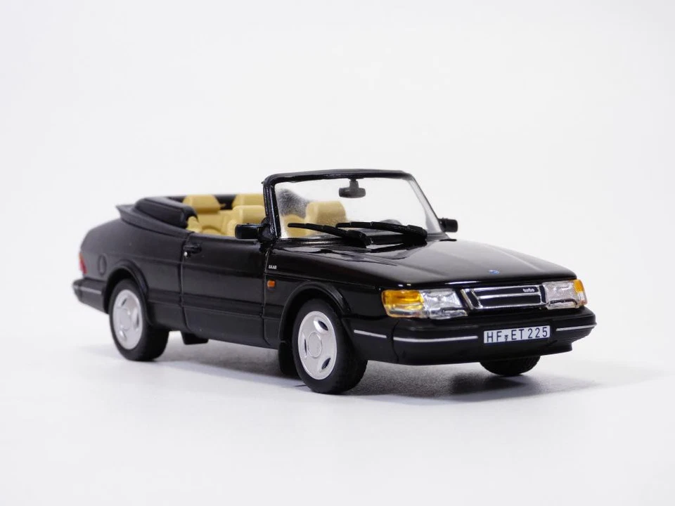 SAAB 900 TURBO 16S cabriolet noir 1/43 - Image 1 of 1