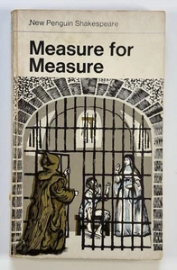 William Shakespeare: Measure for Measure 1974 New Penguin Shakespeare Vintage - Picture 1 of 11