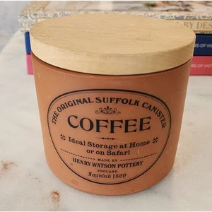 Henry Watson Pottery, Original Suffolk Canister, Coffee, England - Picture 1 of 8