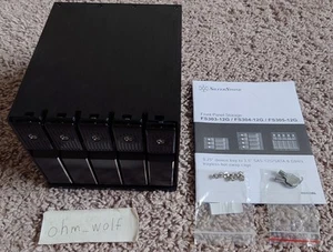 SilverStone Technology FS305-12G 3x5.25" HDD Drive Bay Enclosure OPEN BOX - Afbeelding 1 van 6