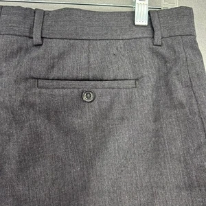 2012 Banana Republic Tailored Dark Charcoal Wool Dress Pants 33x32 (31) Preppy - Picture 1 of 9