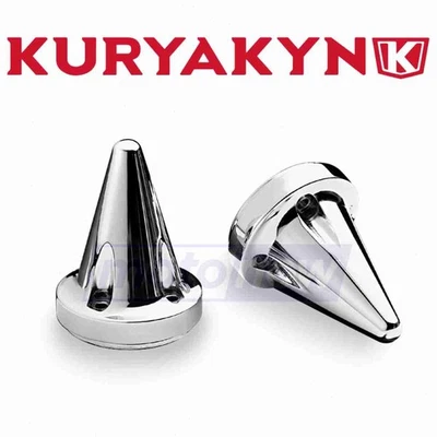 Kuryakyn ISO-Grip End Caps for 1987-1993 Harley Davidson FLHS Electra Glide nr Foto 1 de 4