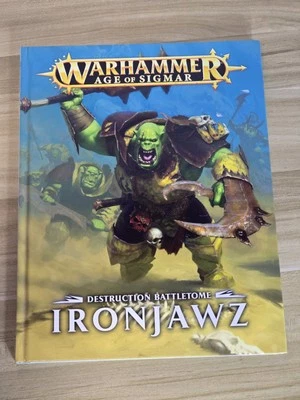 Warhammer Age Of Sigmar Destruction Battletome Ironjawz Hardback Book - Image 1 of 4