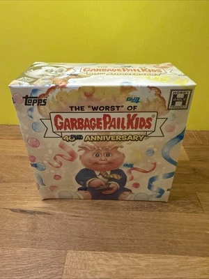 2025 Topps Garbage Pail Kids Hobby Box The Worst Of 40th Anniversary GPK Sealed  - Image 1 of 4