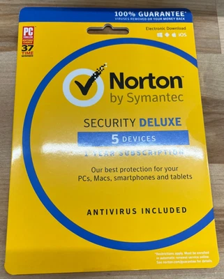 Norton Security Deluxe - 5 dispositivos para 21353844 Foto 1 de 2