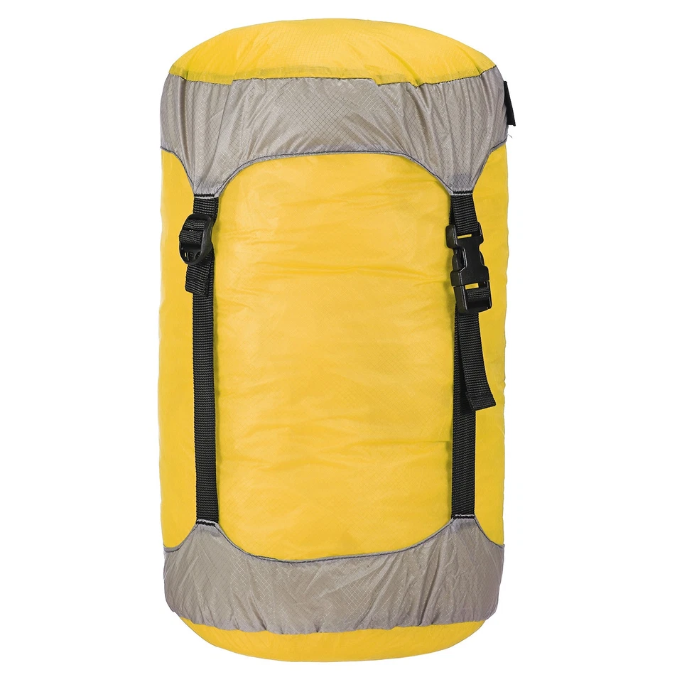 Saco de Compresión 10L Tamaño S Impermeable Saco de Dormir Saco de Almacenamiento Amarillo Foto 1 de 4