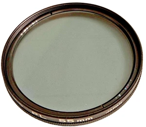 Star-D 55mm Linear Polarizer Polarizing Filter for SLR & Rangefinder Camera Lens - Picture 1 of 2