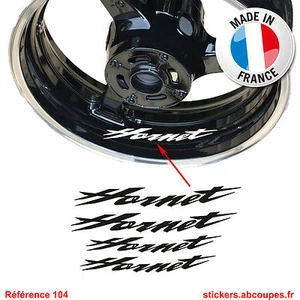 Pegatinas Llanta Hornet - Adhesivos Liseret Honda CB 250 600 900 S-104 - Imagen 1 de 3