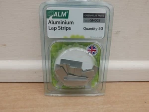ALM GH005 50 x greenhouse aluminium lap strips - Picture 1 of 1