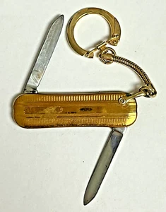 Vintage Colonial Prov RI Dual Blade Folding Pocket Knife Bauer Built 30th (#483) - Picture 1 of 15