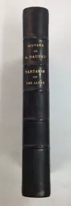 Tartarin Sur Les Alpes 1888 Hardback Alphonse Daudet BookGnu - Picture 1 of 12