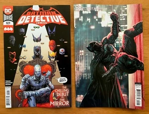 DETECTIVE COMICS #1029 Rocafort Main Cover A + Bermejo Card Stock Variant DC NM - Picture 1 of 1