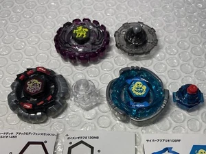 Beyblade Deck Attack & Defense Set Counter Scorpio Cyber Aquario Takara Tomy - Imagen 1 de 9
