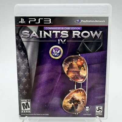 翻新 Saints Row IV 首席版 PlayStation 3 PS3 完整... — 第 1/4 张图片