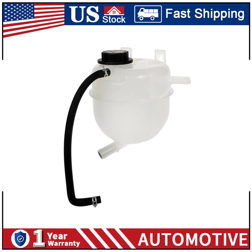 Botella de tanque de expansión de desbordamiento de refrigerante de radiador Dorman para FORD E150 E250 E350 Foto 1 de 3