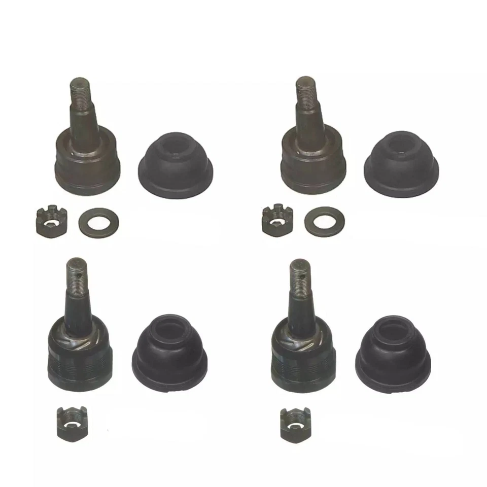 4 Pcs Ball Joint Front Dodge D300 B350 D350 Hd 2WD RWD Van Upper Lower 72-84 - Image 1 of 1