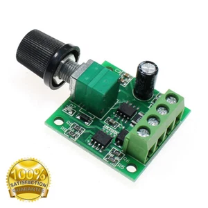 DC 6V 12V 1.8V 2A PWM DC Motor Speed Schalter Controller Drehzahlregler Modul - Bild 1 von 6