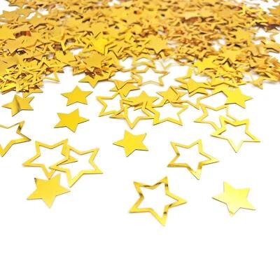 Star Confetti Merry Christmas Max Party Gold Table Confetti Birthday Baby Sho... - Image 1 of 4