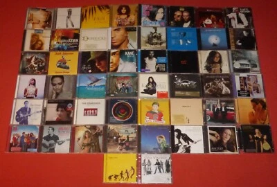 50 ROCK & POP CD ALBUMS (COLLECTION/JOB LOT) - Imagem 1 de 4