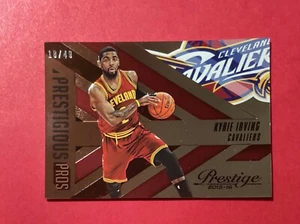 2015-16 Prestige #16 Kyrie Irving PRESTIGIOUS PROS /49 SP | Cleveland Cavaliers - Picture 1 of 3
