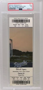 2012 Miguel Cabrera Wins Triple Crown Ticket Stub Tigers Royals 10/3 PSA LOW POP - Picture 1 of 19