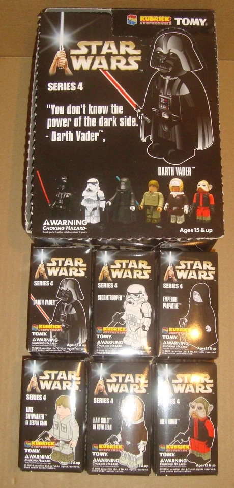 KUBRICK STAR WARS SERIES 4 SERIE MEDICOM TOY 2005 - Immagine 1 di 4