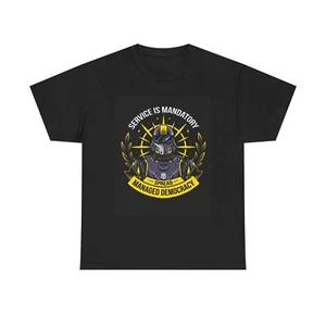 Fallout Tshirt Gaming Retro cartoon graphic uniform Unisex Heavy Cotton Tee - Picture 1 of 5