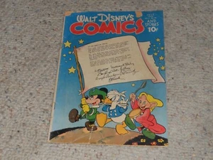 1945 Walt Disney's Comics and Stories Comic Book #10-WWll Bonds Cover-Rare Issue - Picture 1 of 2
