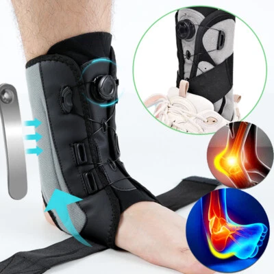 Ankle Support Brace for Men Women Adjustable Plantar Fasciitis Sports Fitness US - Image 1 of 4