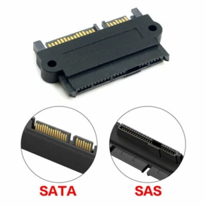 CY SFF-8482 SAS 22Pin to 7Pin + 15 Pin SATA Hard Disk Drive Raid Adapter 15P - Picture 1 of 6